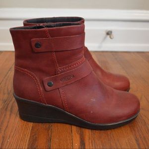 Keen Wedge Booties